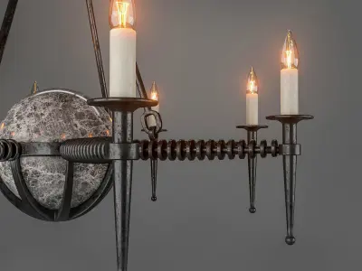 Franc Chandelier C 3579 3D model