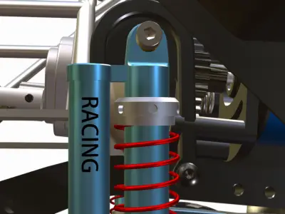 CONCEITO CHASSI Low-poly 3D model