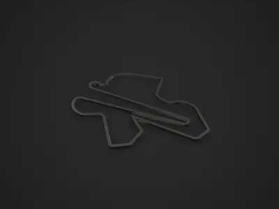 Sepang International Circuit - Malaysia - 3D Printable 3D print model