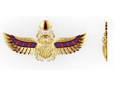 SCARAB SYMBOL 3D print model
