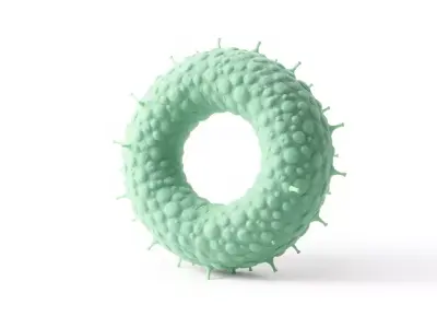 Mint Textured Torus model pack Texture
