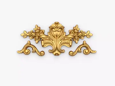 Classic decor ornament 288 3D model