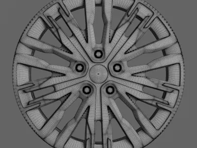 Kia Cadenza-K7-Rim-18-Inch 3D model