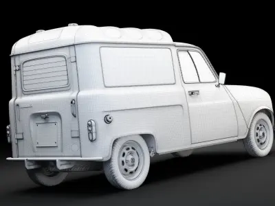 Renault R4-F4  3D model