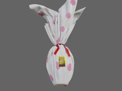 Chocolate Easter Egg - Ovo de Pascoa 3D model