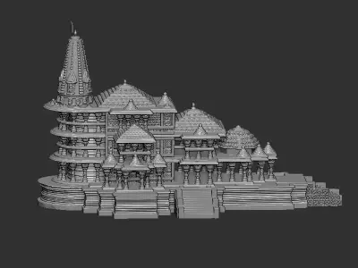Shri Ram mandir  3D print model