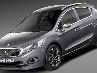 Citroen DS4 2016 3D model