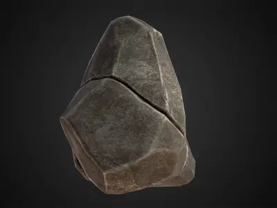 Rock - Menhir Free low-poly 3D model