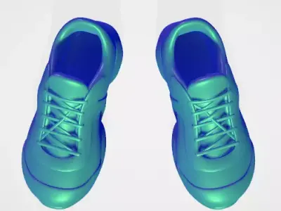 sneakers shoes  3D print model