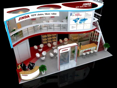 Exhibition - Area - 12X6-3DMAX2009-73 3D model