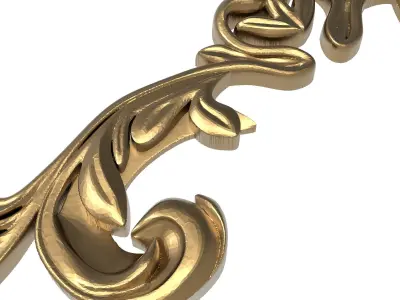  decorative pattern ready for 3D printing 3D model 238