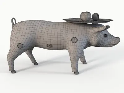 MOOOI pig 3D model
