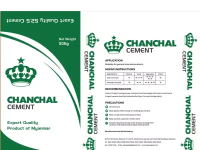 3d CEMENT BAG 3D model