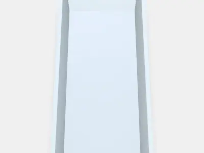 METOD Wall cabinet frame 13 Low-poly 3D model