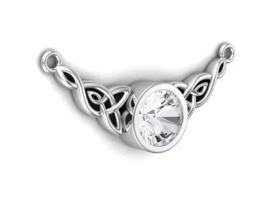 celtic pendant 3D print model