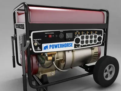 PowerHorse Generator 3D model