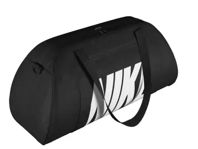 Nike Gym Club Training Duffel Bag Black 3D model