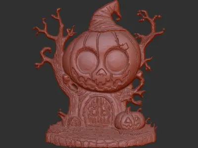 home hallowen decoration 3D print model