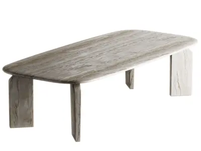 Giotto Rectangular Table by Exteta 3D model