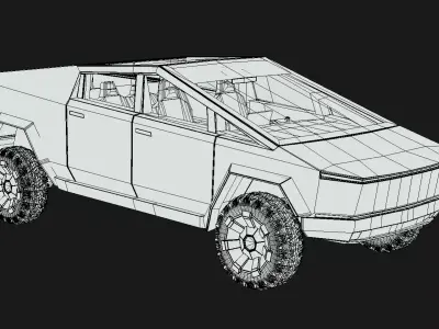Tesla - Cybertruck 3D model