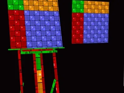 Horizons - Oil Painting Low-poly 3D model