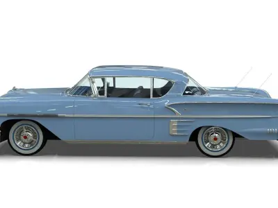 Chevrolet Impala Sport Coupe 1958 3D model