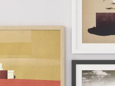 Picture Frames Archicollage 3D model