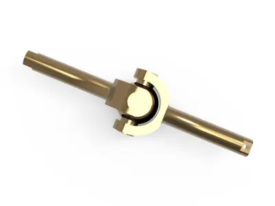 3D Kinetic Coupling 3D print model