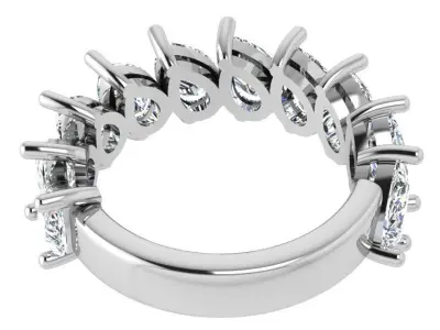 Pear Cut Basket Band 4390 3D print model
