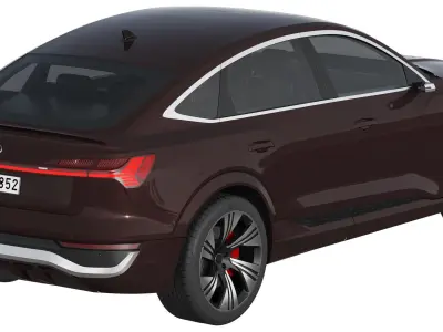 Audi Q8 Sportback e-tron 3D model