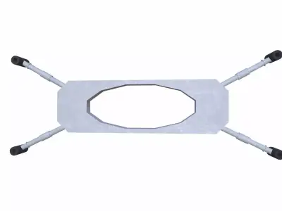 Spacer Low-poly 3D model