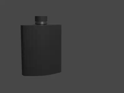 Small Plastic Car Product Style Bottle  Free 3D model