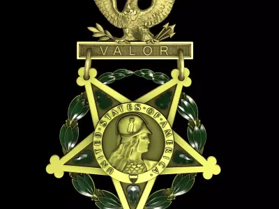 Medal Of Honor US Army 3D model