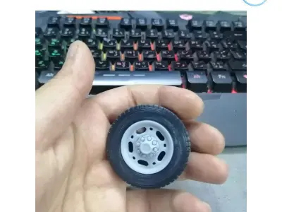 GMC Super Van Wheel 3D print model