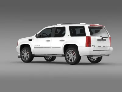 Cadillac Escalade Hybrid 2010 3D model