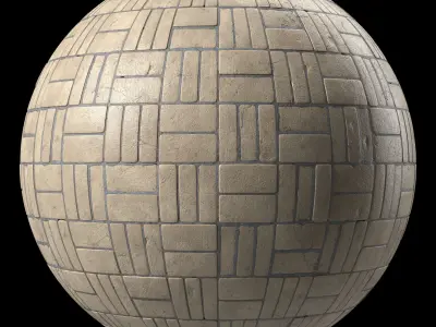 Pavement Materials 102- Concrete Paving - Sbsar Pbr Seamless Texture