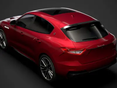 Maserati Levante Trofeo Launch Edition 2020 3D model