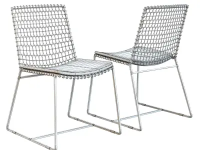 Crate and Barrel - Tig Dining Chair 3D model