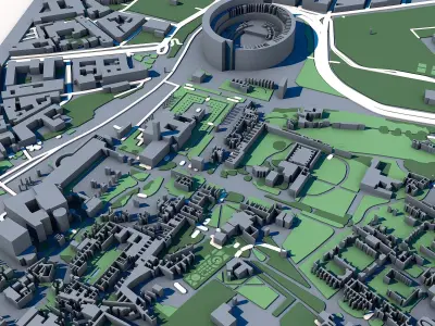 Colosseum Rome Roman Amphitheater Monument 3D model