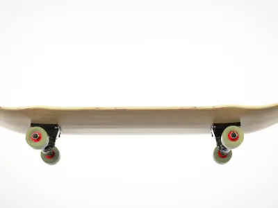 ASSET - SKATEBOARDING Low-poly 3D model