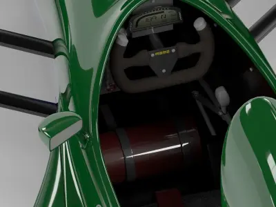 JORDAN 191 Formula-1 3D model