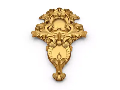 carved classic decorative ornament cnc 3d printing stl 21 3D print model