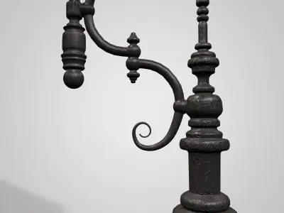 Metal Lamp 3D model