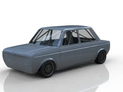 Fiat 128 Carrera 3D model