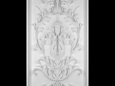 Decorative Wall Panel 06 3D model