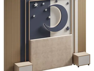 Kids wall panell 14 3D model