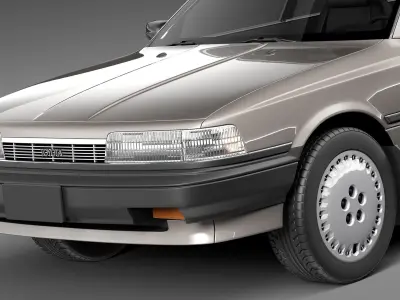 Toyota Camry 1987-1991 3D model