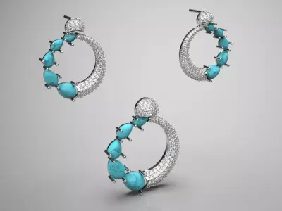 jewelry set js0016 3D print model