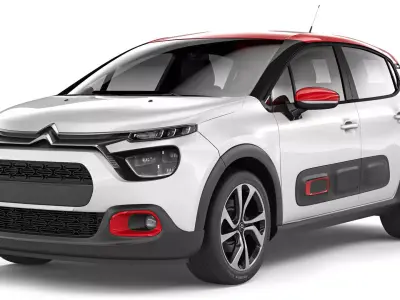 Citroen C3 2020 3D model