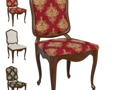 Classic chair 01 3D model